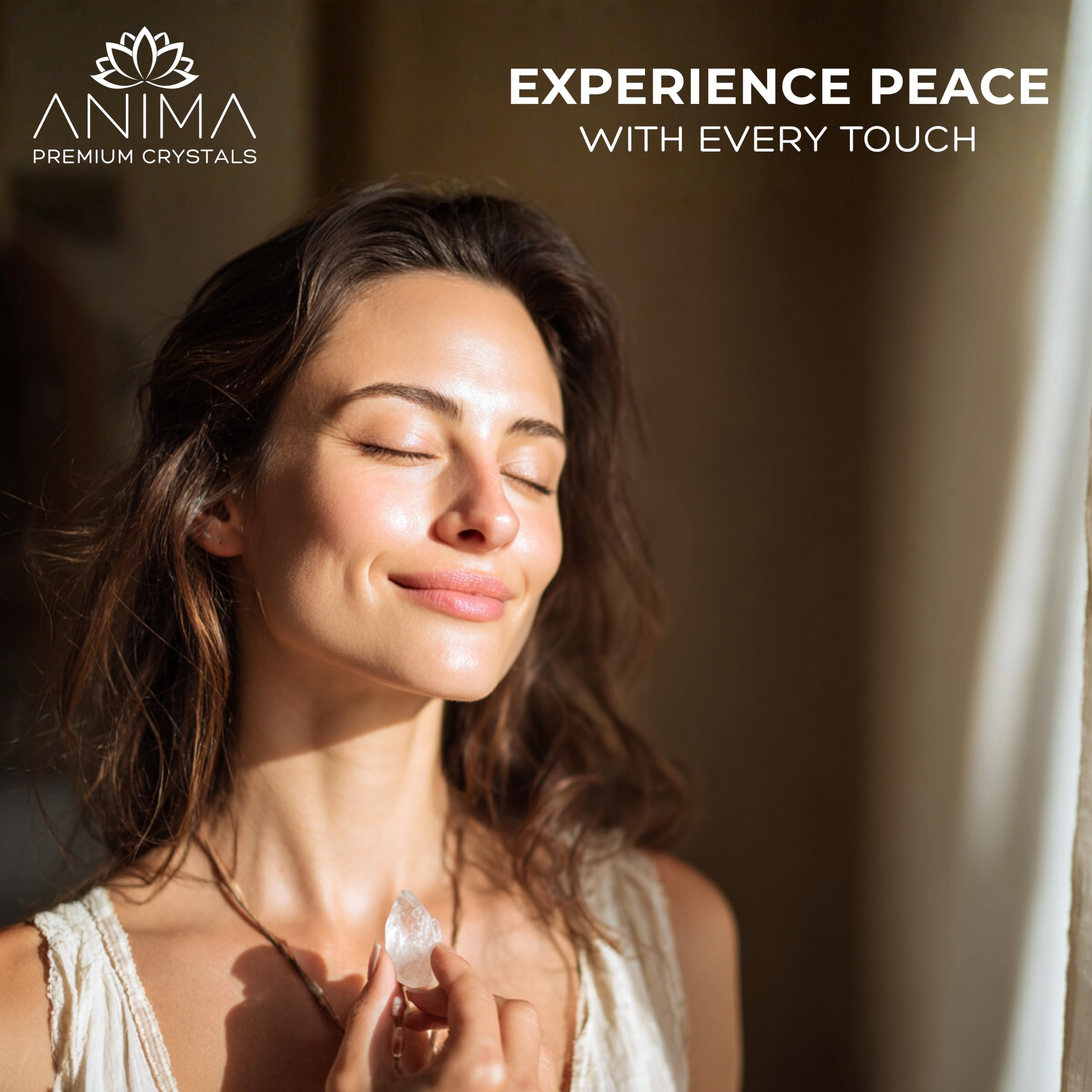 Anima Premium Rose Quartz Crystal Set for Love, Healing & Harmony – Authentic Madagascar Rose Quartz Heart Stone, Tower & Raw Crystal Presented in Elegant Wooden Gift Box – Responsibly Sourced