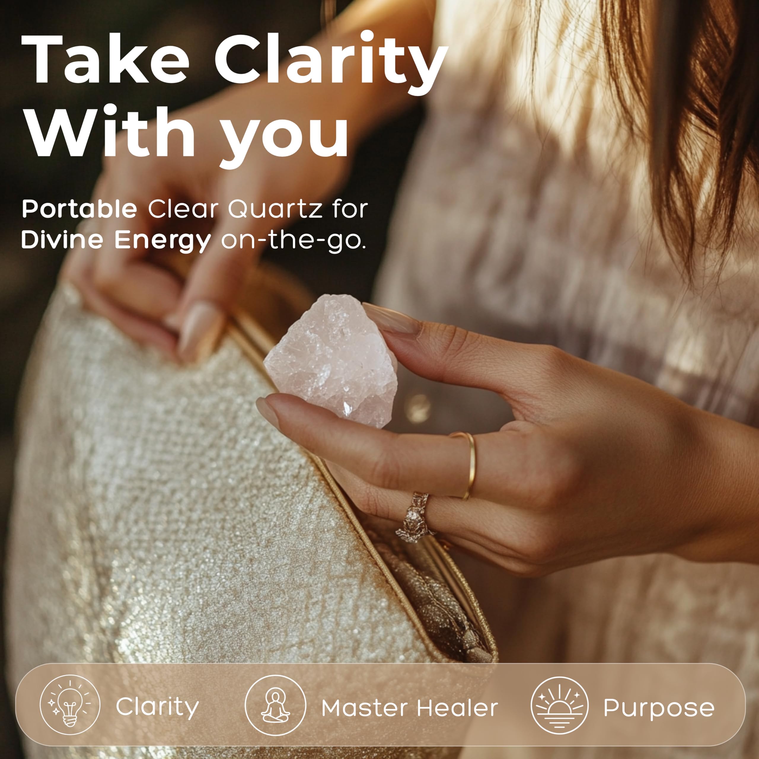 Anima Premium Rose Quartz Crystal Set for Love, Healing & Harmony – Authentic Madagascar Rose Quartz Heart Stone, Tower & Raw Crystal Presented in Elegant Wooden Gift Box – Responsibly Sourced