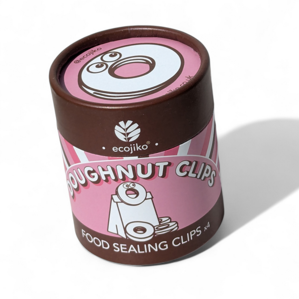 Natural Wooden 'Doughnut' Food Clips | Beech Wood & Walnut Food Packaging Sealing Clips