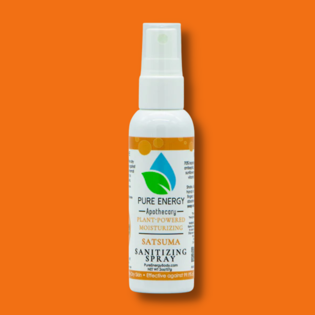 Hand Sanitizer Spray - 2 oz Travel Size (Satsuma)
