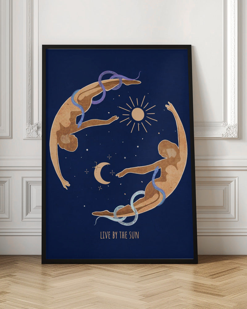 Wall art Spiritual Feminine Energy, Sun, Moon, Snake, Venus..